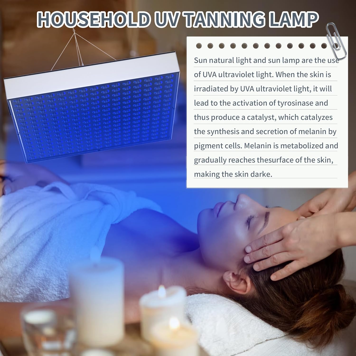 UV Beauty Tanning Light Sun Solarium Lamp 1.0