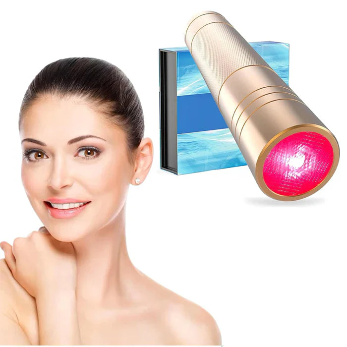 KTS® Red Light Therapy Flashlight for Face