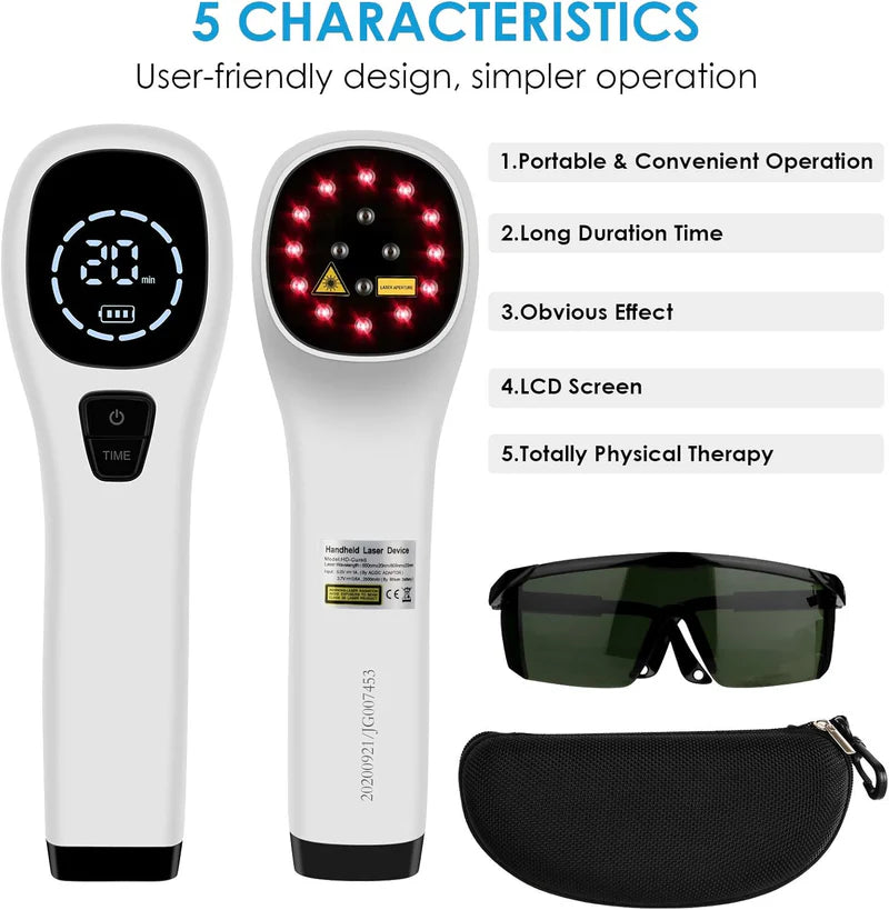 KTS Cold Laser Therapy Device for Muscle Reliever