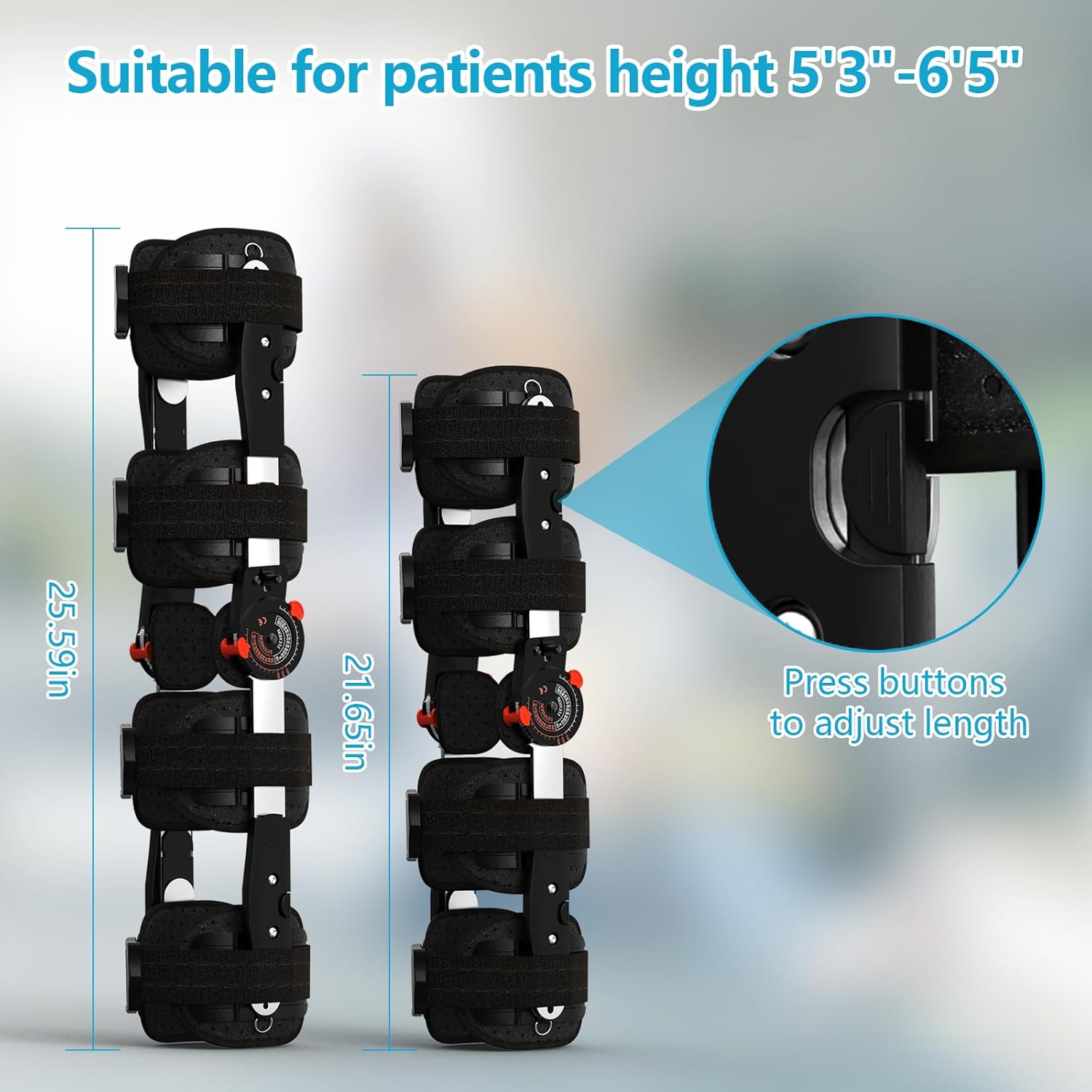 KTS Hinged Knee Brace for Arthritis Pain