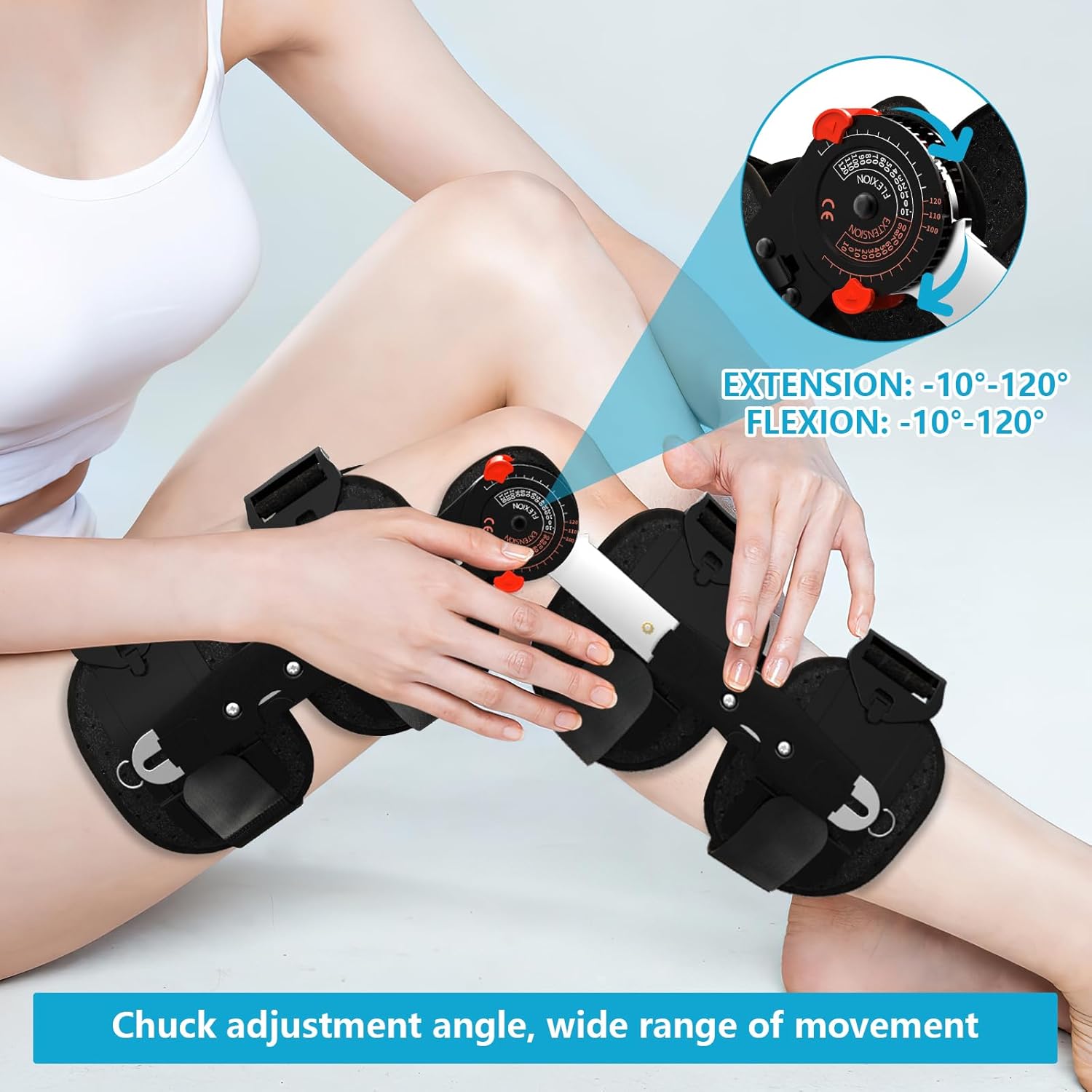 KTS Hinged Knee Brace for Arthritis Pain