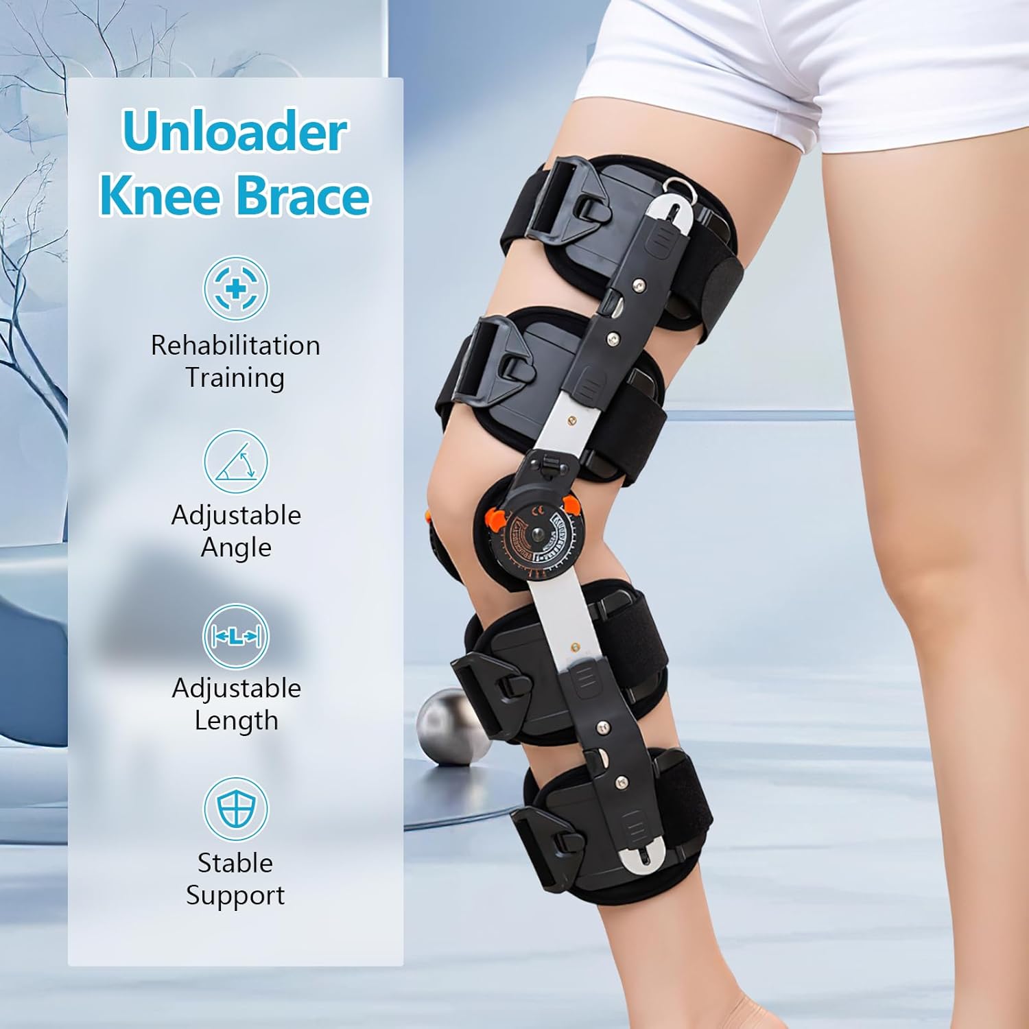 KTS Hinged Knee Brace for Arthritis Pain