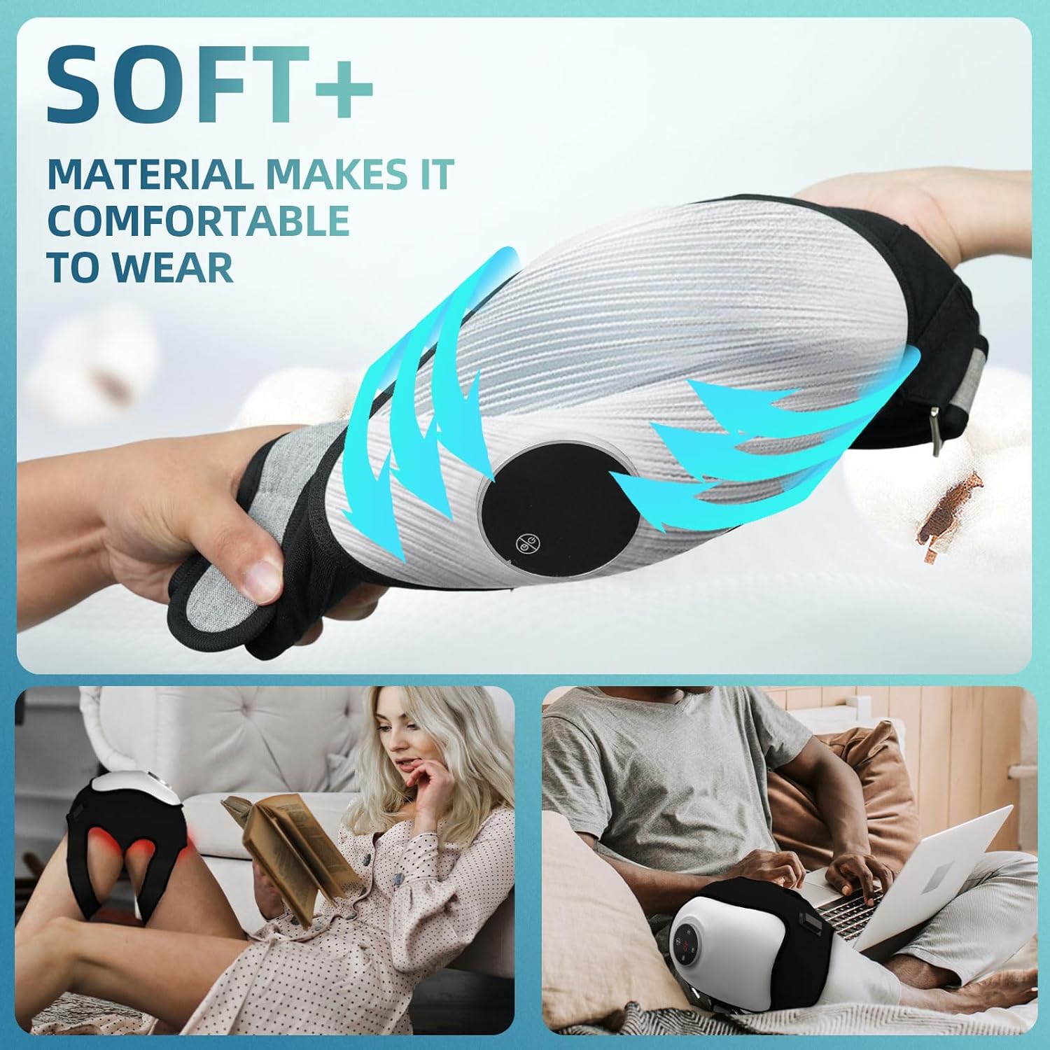 KTS Laser Therapy Knee Massager for Pain Relief 3.0