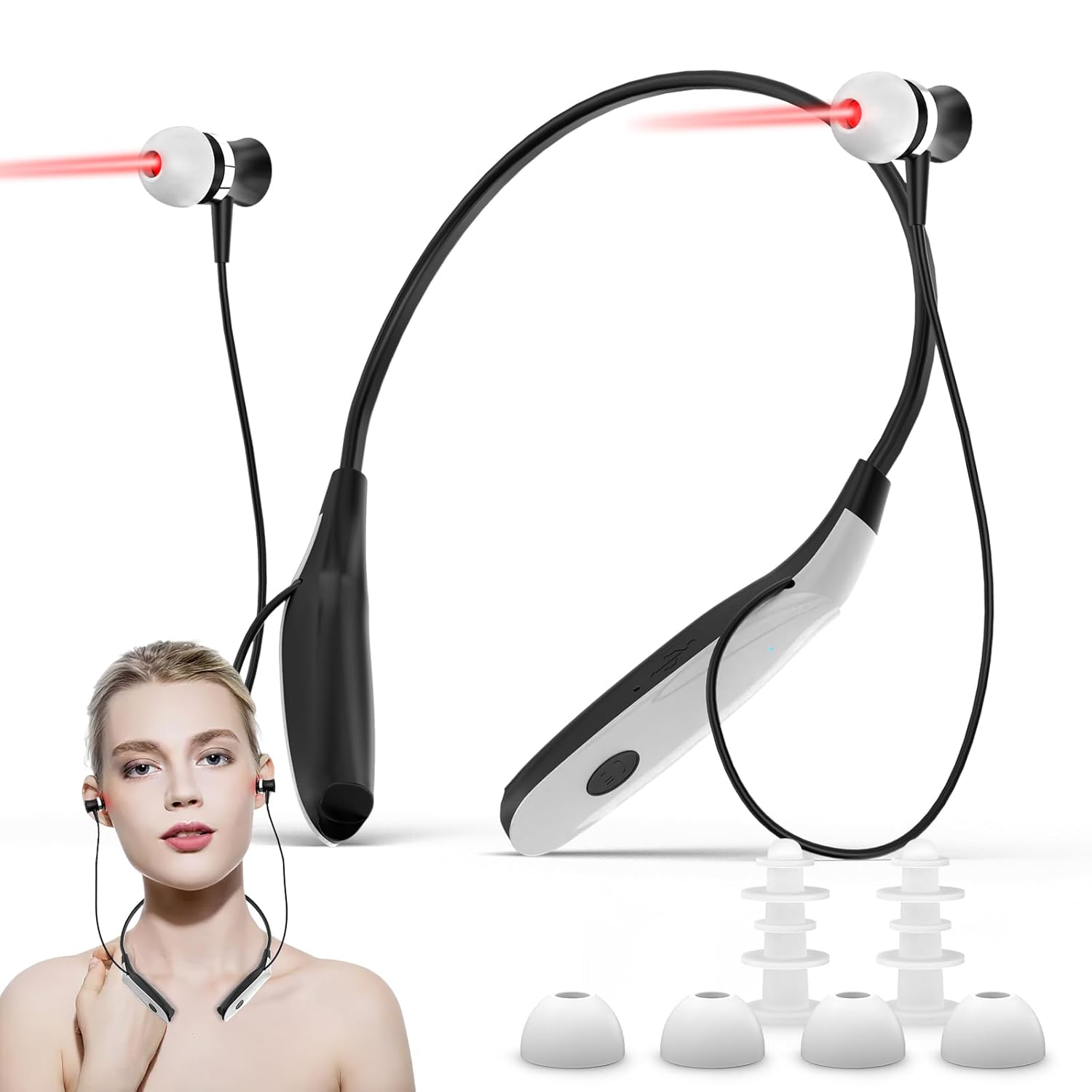 Red Light Therapy Device for Nose & Ears